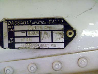 Dassault Falcon pn FGFB162A5